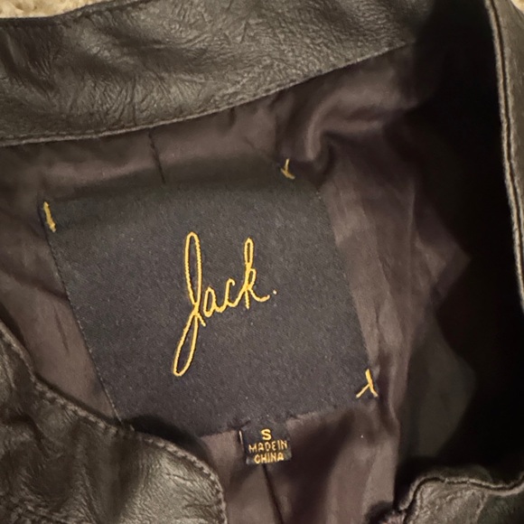 Brown Leather Jacket - Picture 2 of 4